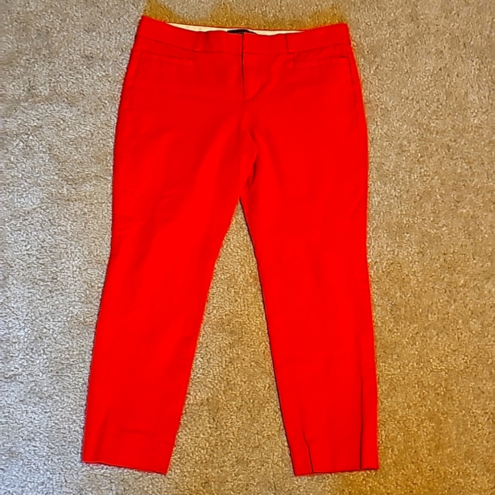Red Banana Republic Sloan Ankle Pants Petite 8